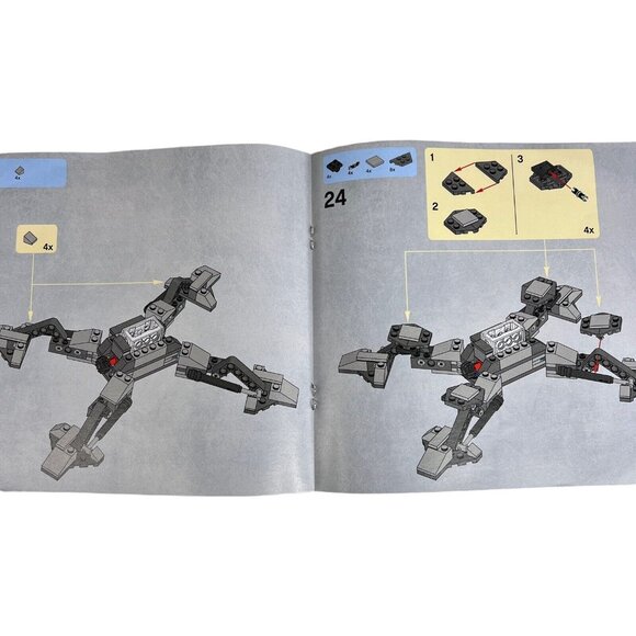 LEGO Star Wars 7869 Battle For Geonosis Instructions Only Manual Booklet - Picture 3 of 3